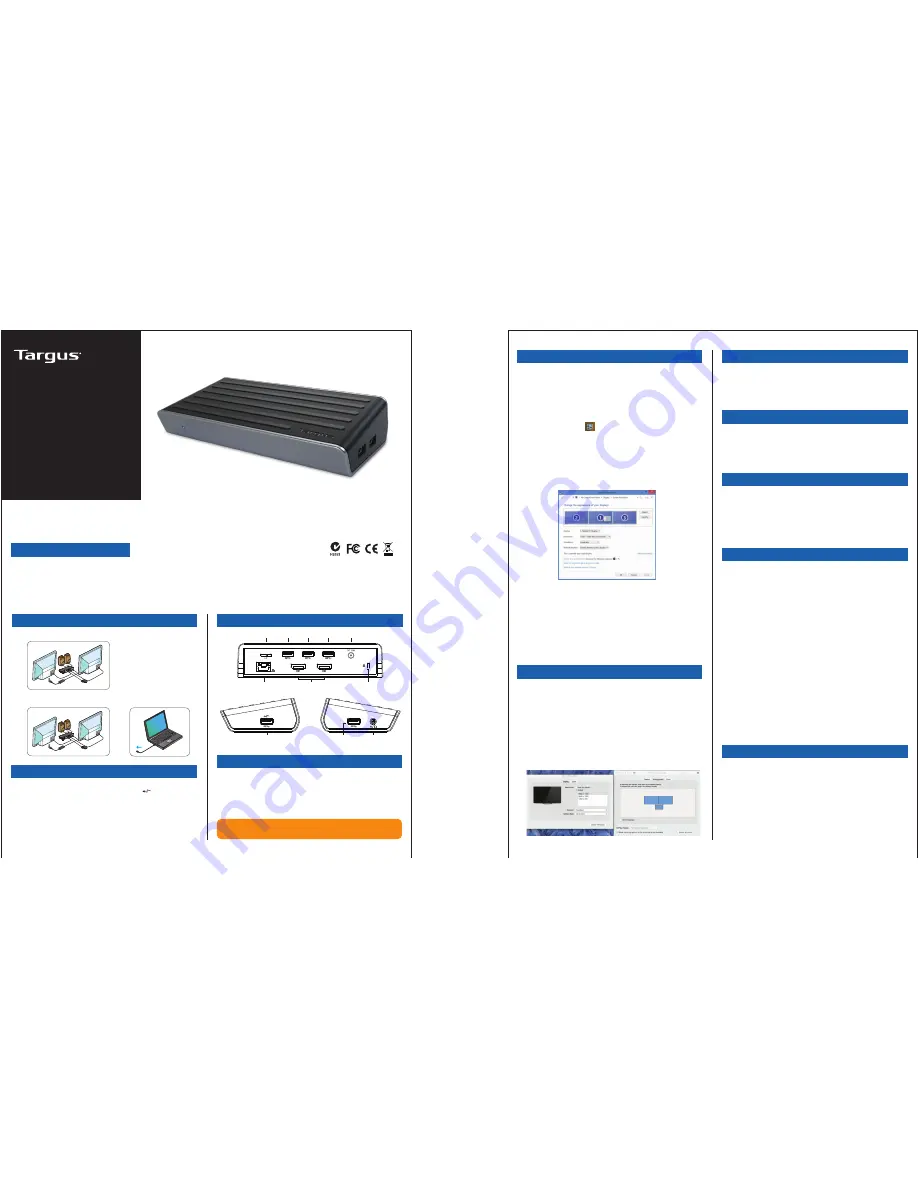 Targus 410-3303-001A Quick Start Manual Download Page 10