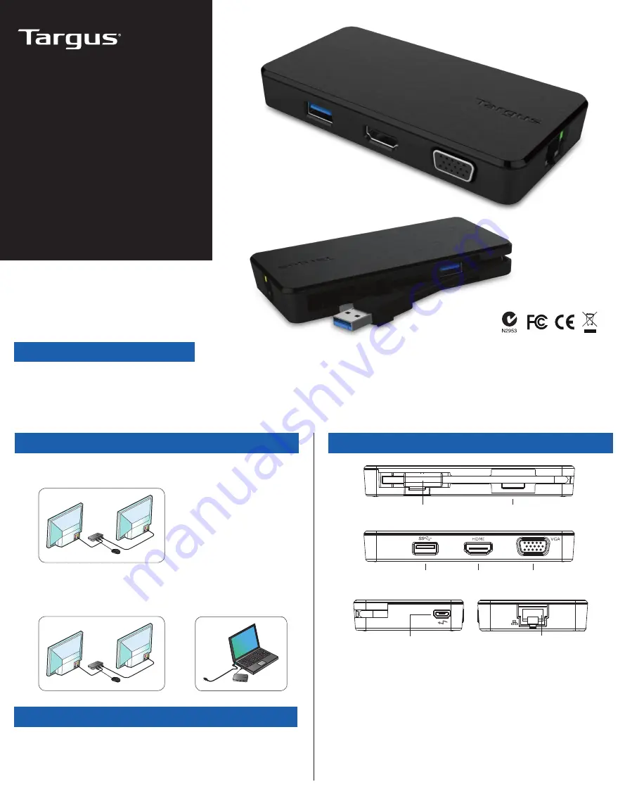 Targus ACA928EUZ Quick Start Manual Download Page 43