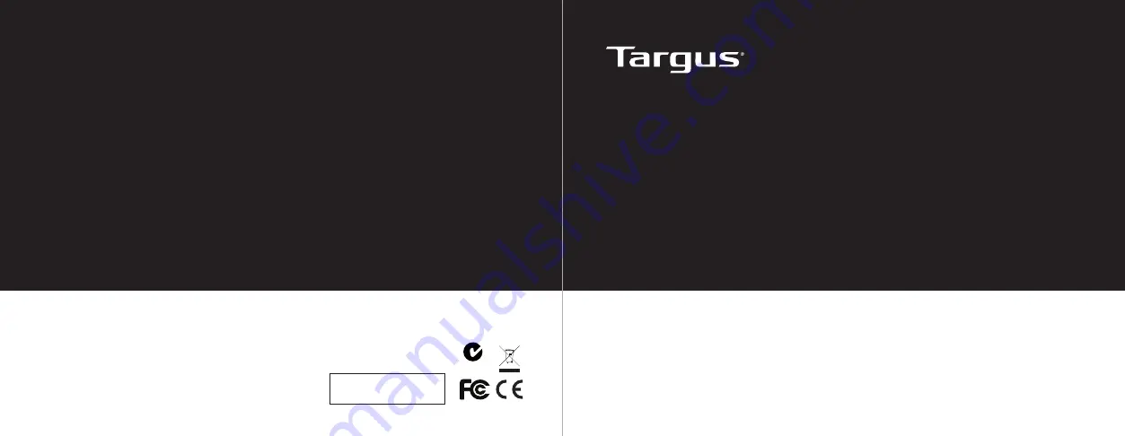 Targus AMP16AP User Manual Download Page 1