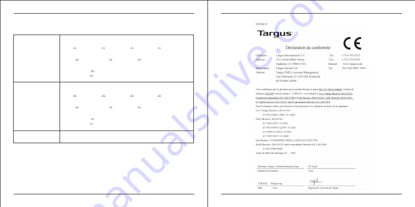 Targus APA109 Скачать руководство пользователя страница 16