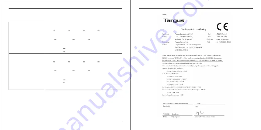 Targus APA109 Скачать руководство пользователя страница 41