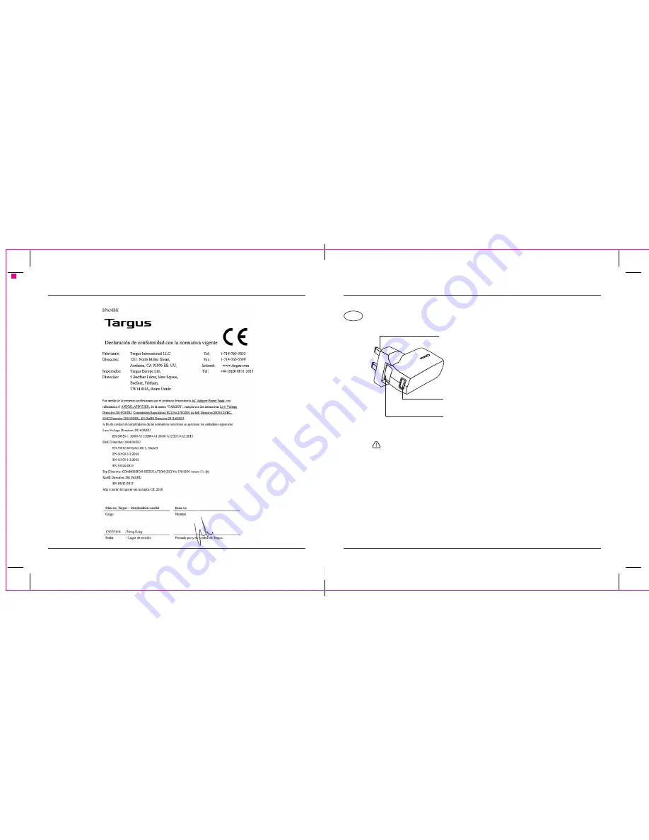 Targus APD752 User Manual Download Page 13