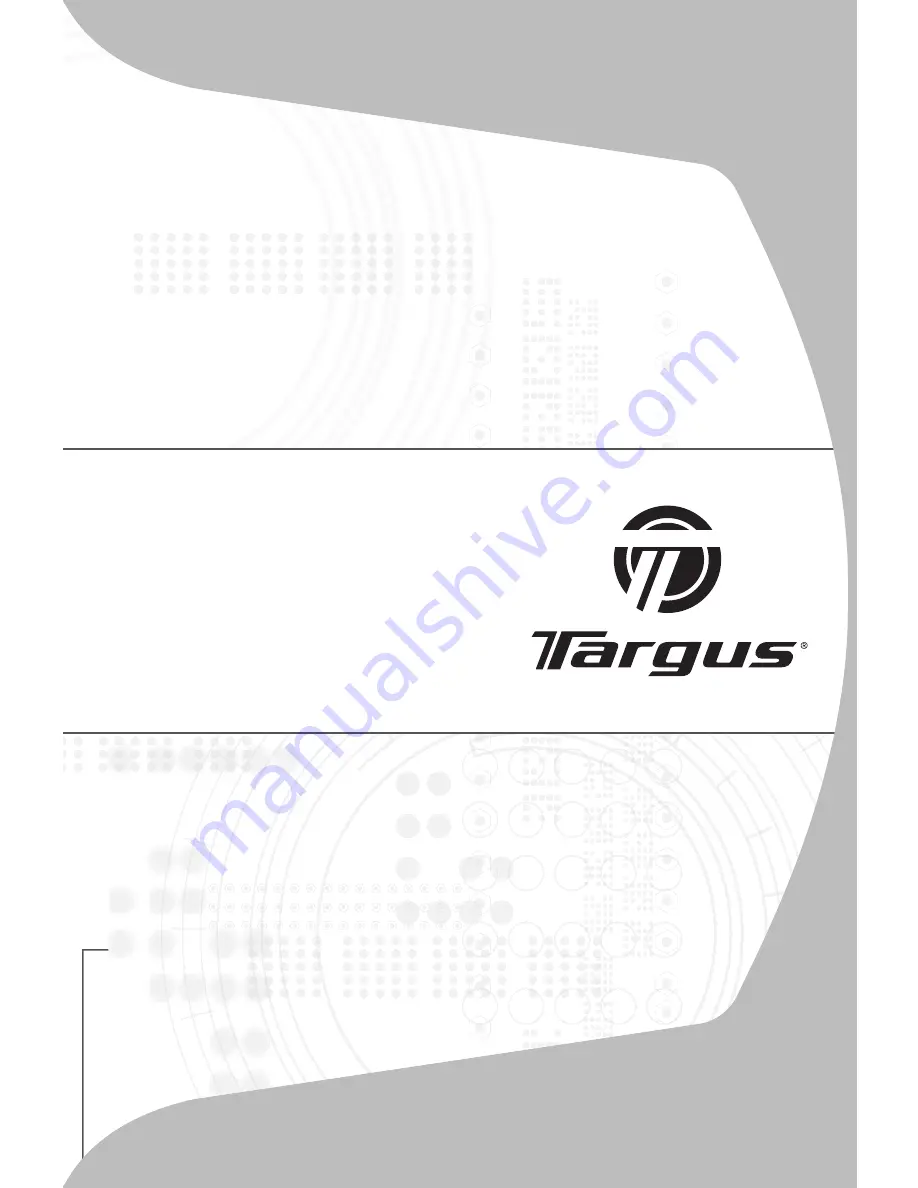 Targus desktop USB 2.0 7-port hub User Manual Download Page 1