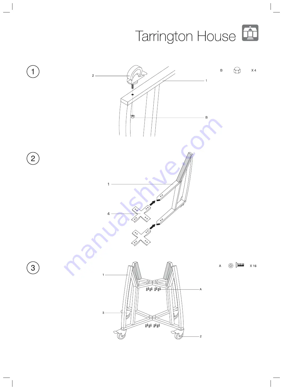 Tarrington House NAGGADO Assembly Instructions Manual Download Page 4