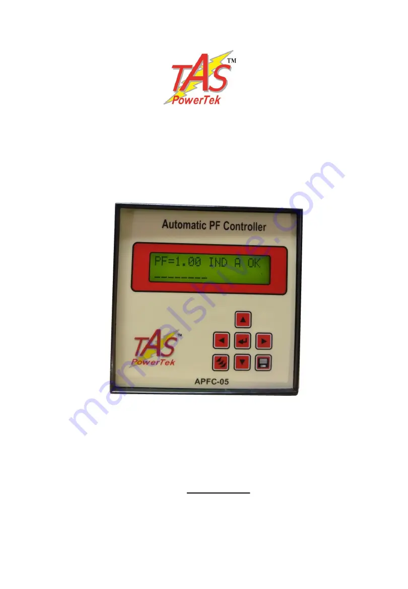 TAS POWERTEK APFC-05 User Manual Download Page 1