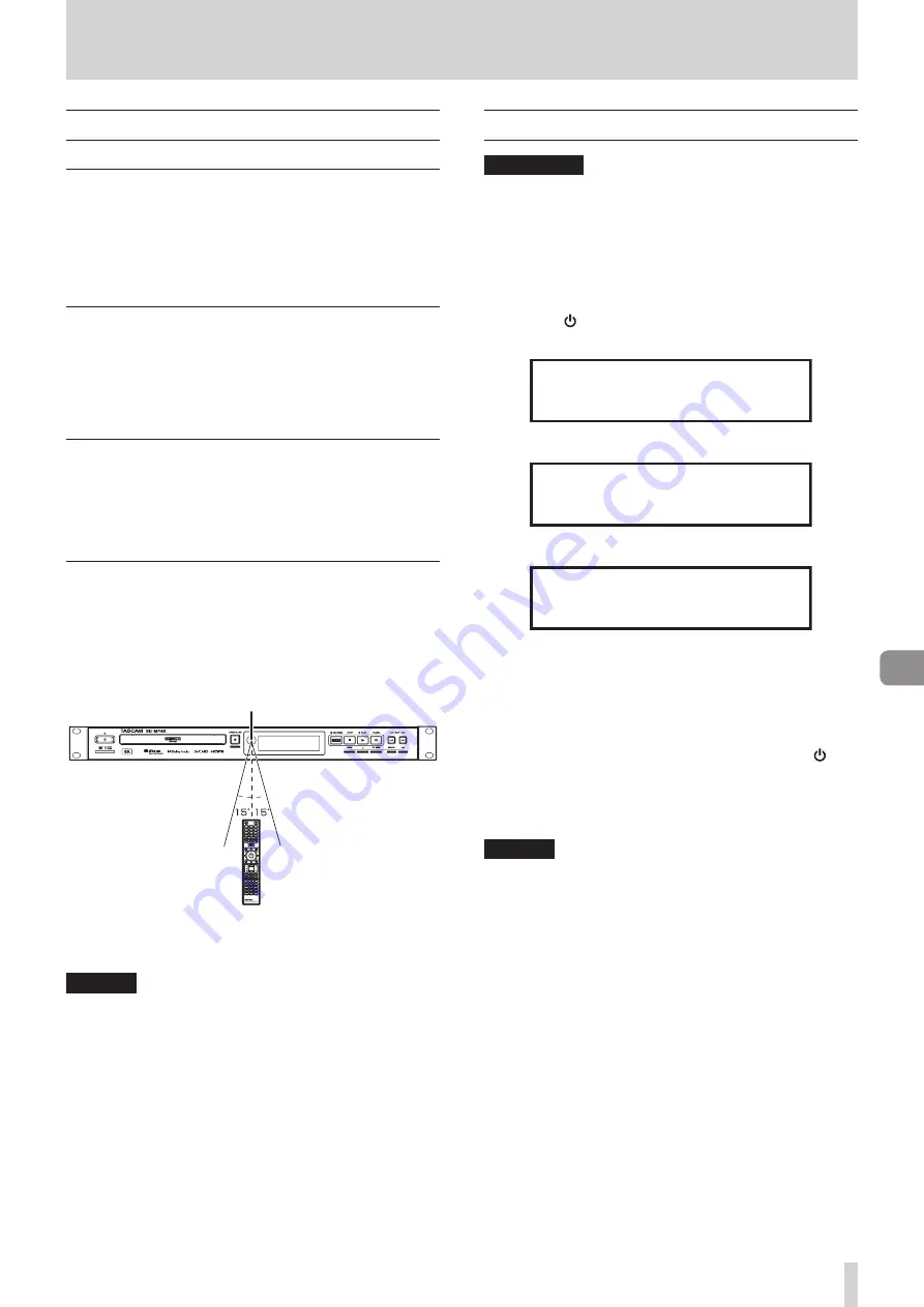 Tascam BD-MP4K Owner'S Manual Download Page 183