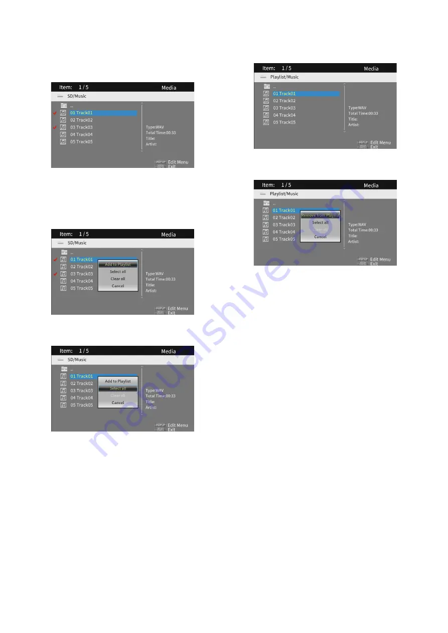 Tascam BD-MP4K Owner'S Manual Download Page 220