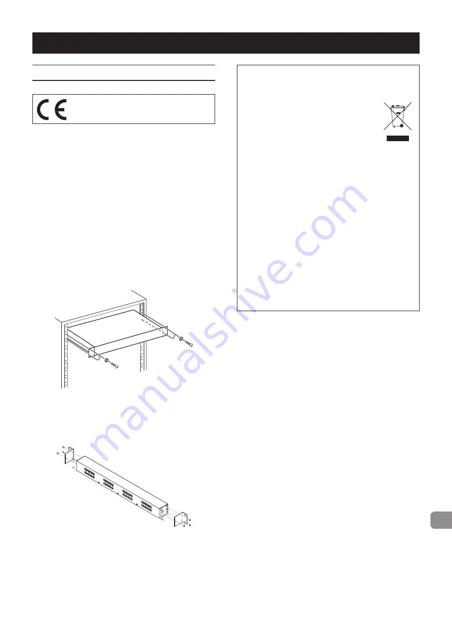 Tascam BO-32DE Owner'S Manual Download Page 21