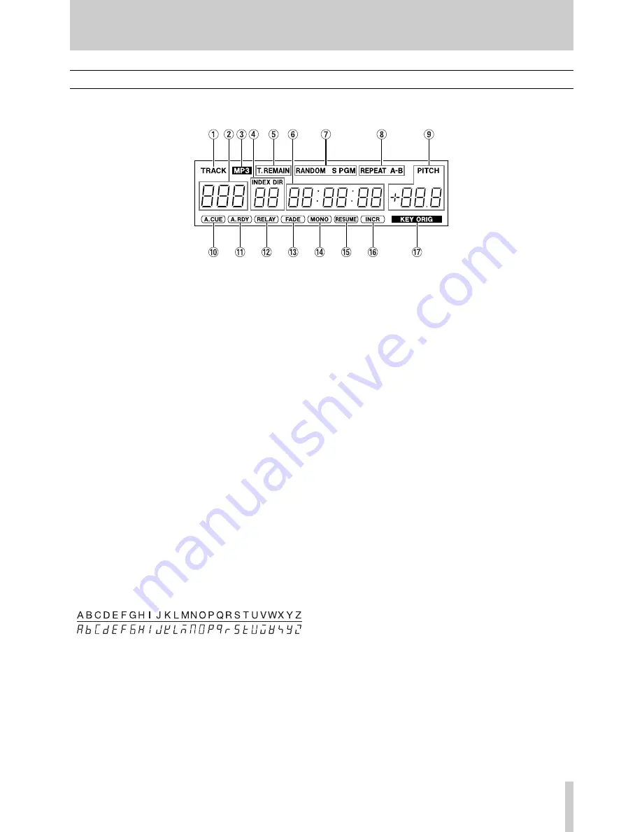 Tascam CD-01U Professional Owner'S Manual Download Page 11