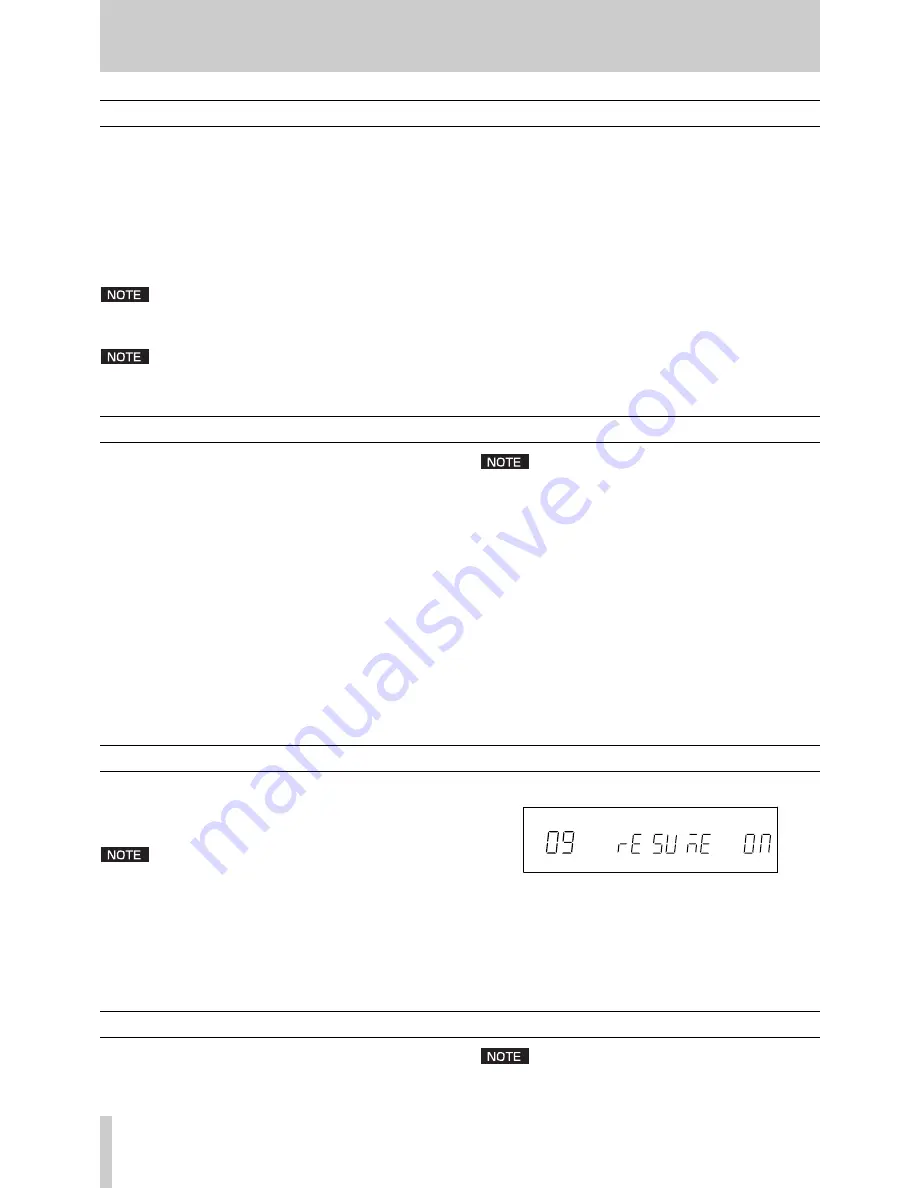 Tascam CD-01U Professional Owner'S Manual Download Page 18