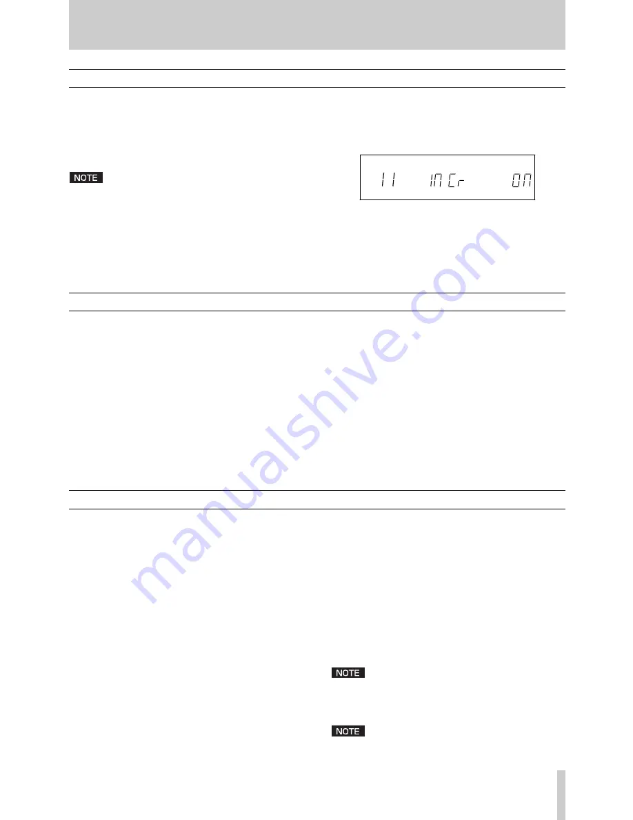 Tascam CD-01U Professional Owner'S Manual Download Page 19