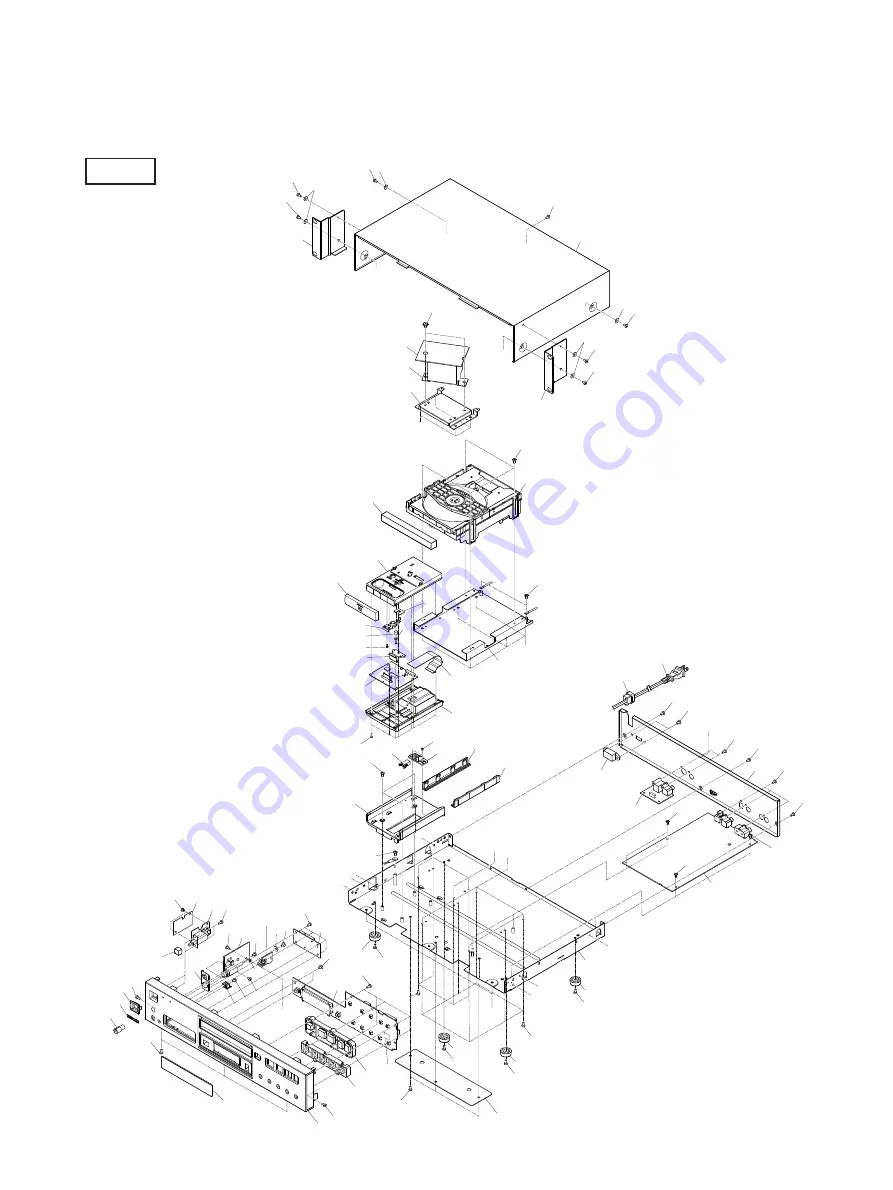 Tascam CD-200 Service Manual Download Page 23