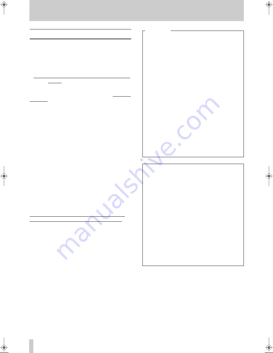 Tascam CD-RW5000 Owner'S Manual Download Page 2