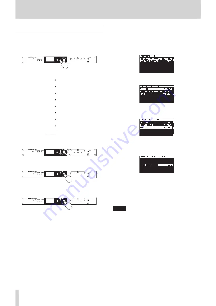 Tascam CG-1800 Owner'S Manual Download Page 12