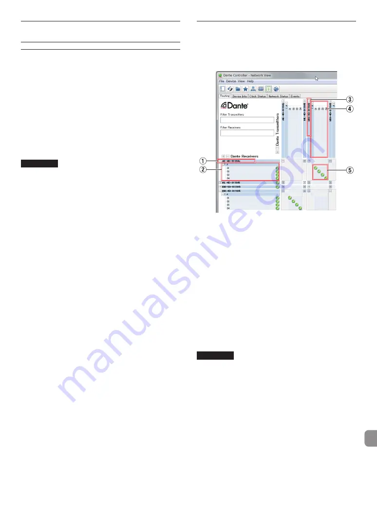 Tascam Dante ML-4D/OUT-E Owner'S Manual Download Page 47