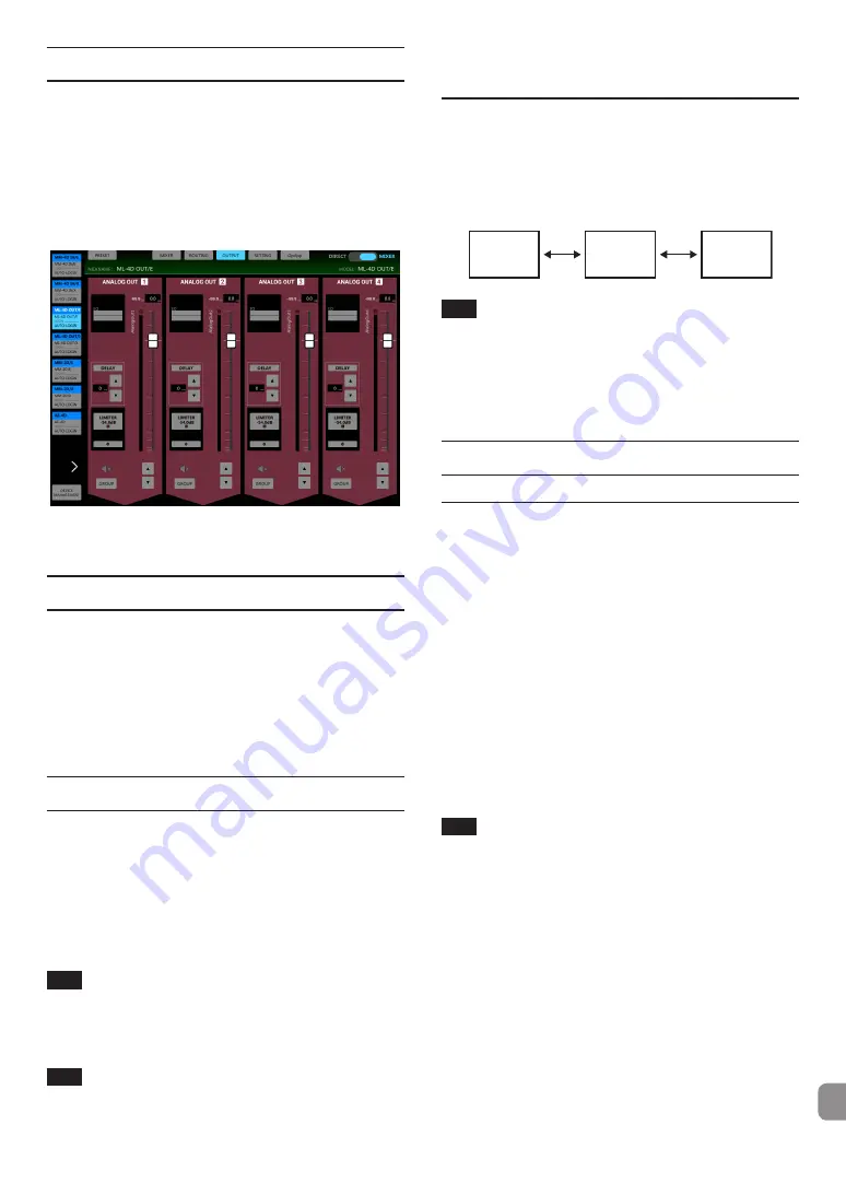 Tascam Dante ML-4D/OUT-E Owner'S Manual Download Page 71