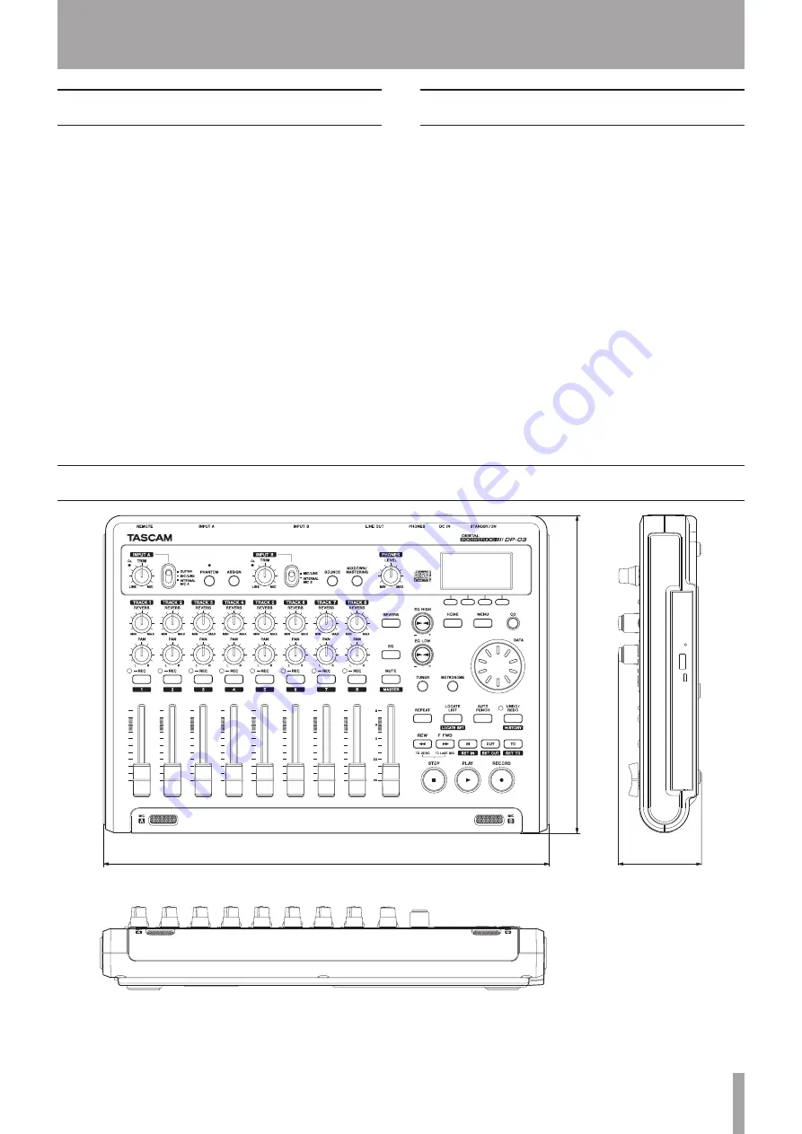 Tascam Digital Portastudio DP-03 Скачать руководство пользователя страница 85