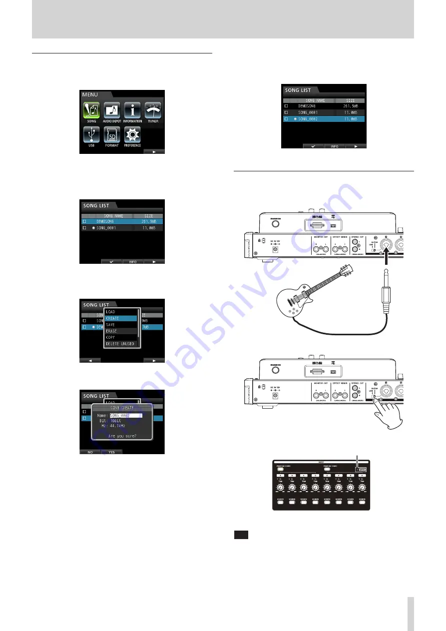 Tascam DP-32SD Скачать руководство пользователя страница 11