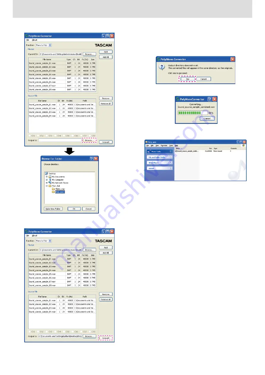 Tascam HS-8 Software Manual Download Page 7