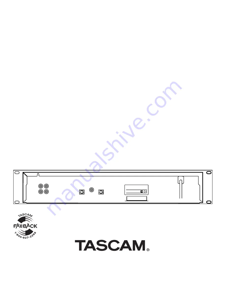 Tascam MD-301 Brochure & Specs Download Page 6