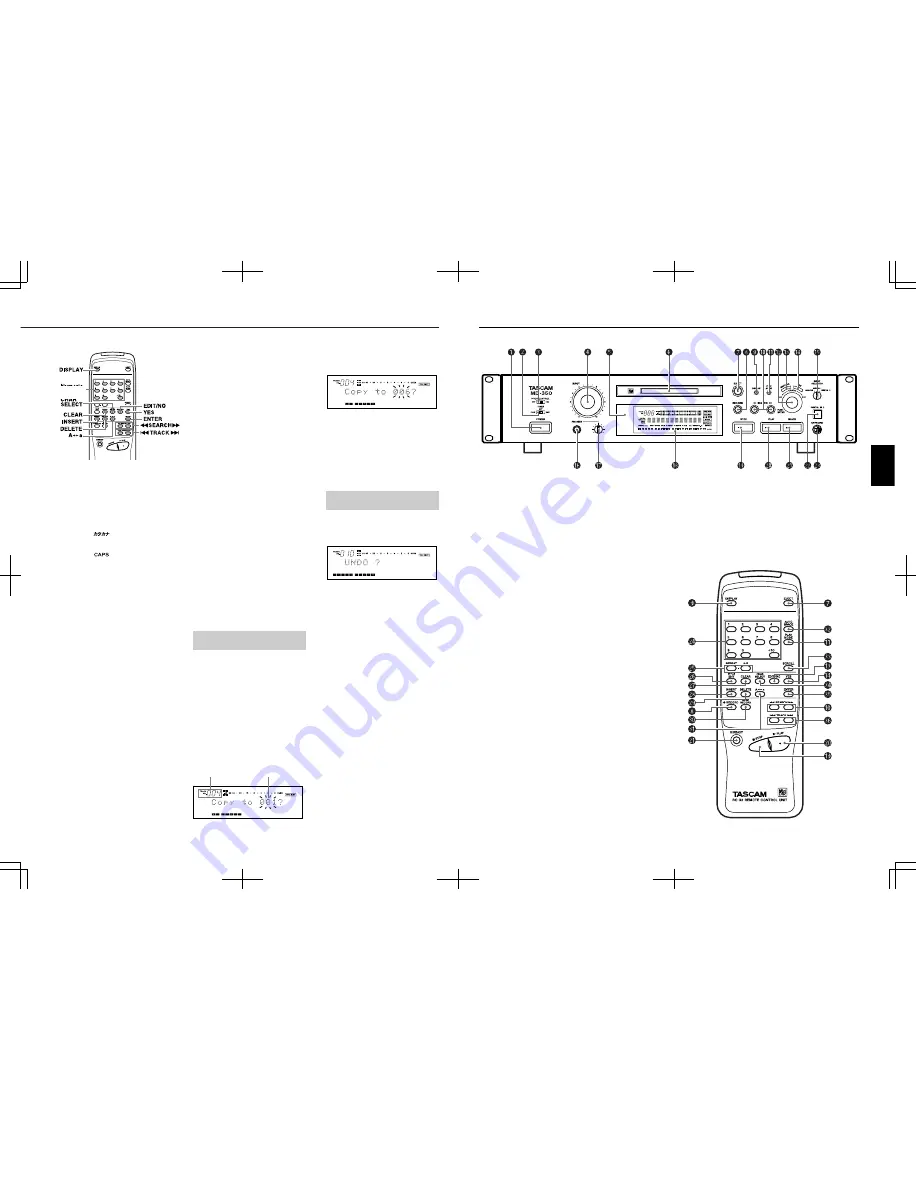 Tascam MD-350 Owner'S Manual Download Page 7