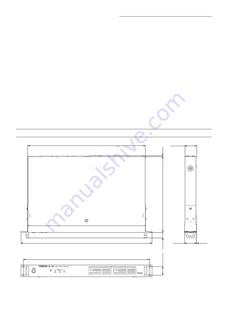 Tascam ML-32D Owner'S Manual Download Page 22