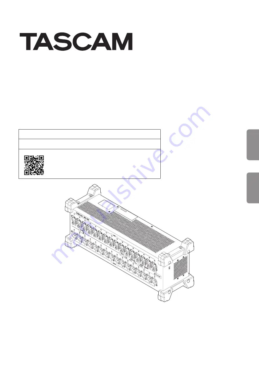 Tascam SB-16D Owner'S Manual Download Page 1