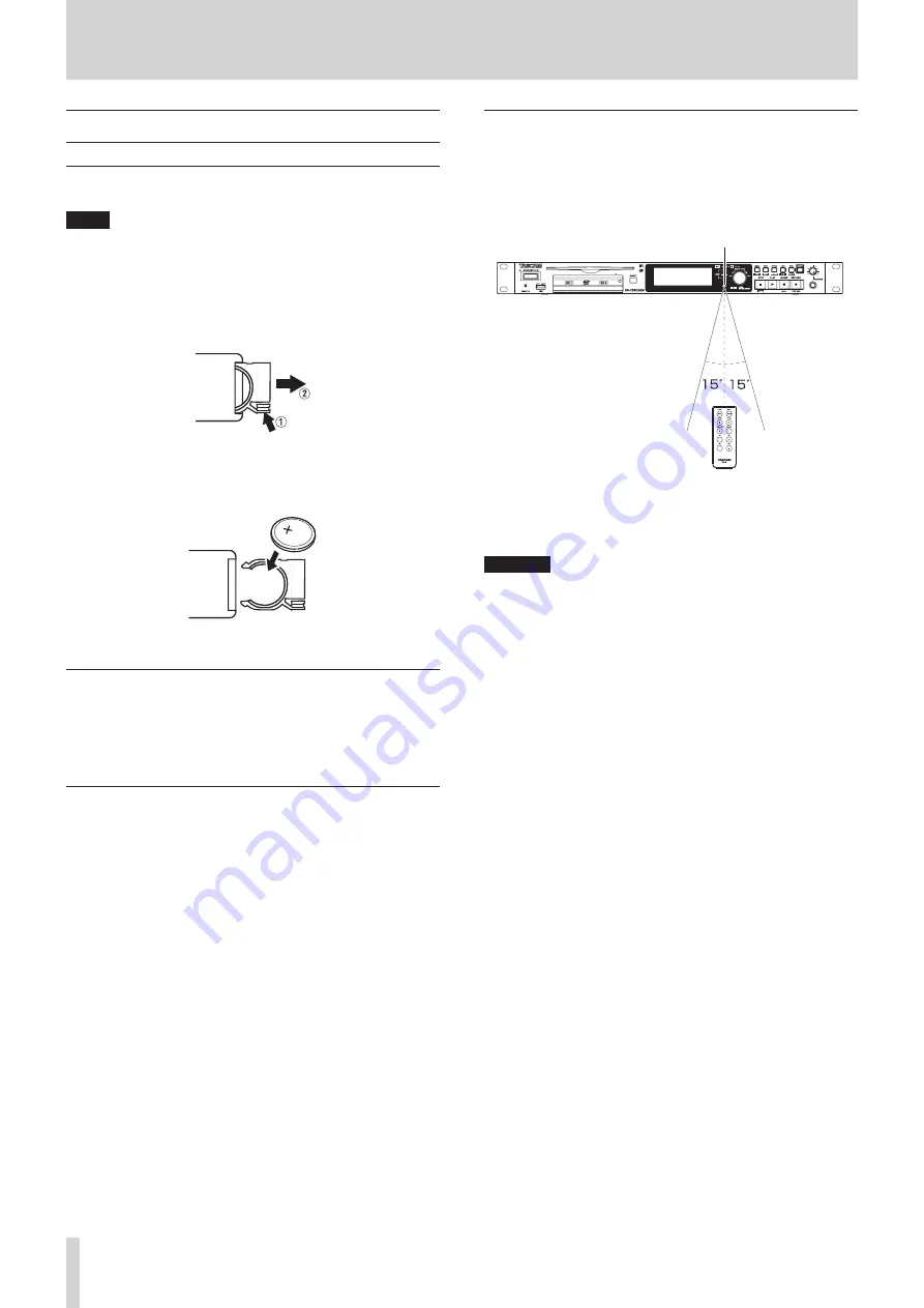 Tascam SS-CDR250N Owner'S Manual Download Page 24