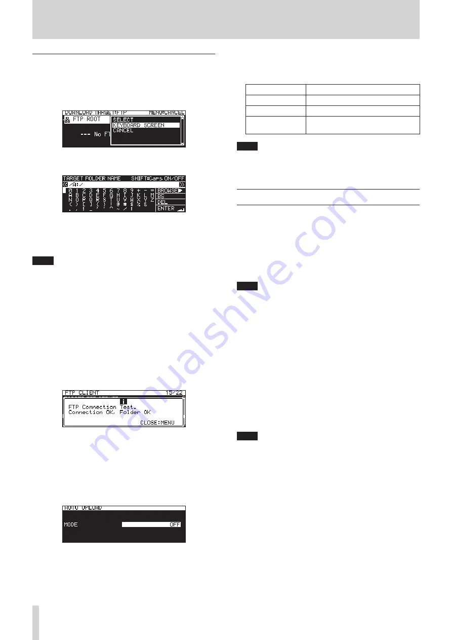 Tascam SS-CDR250N Скачать руководство пользователя страница 92