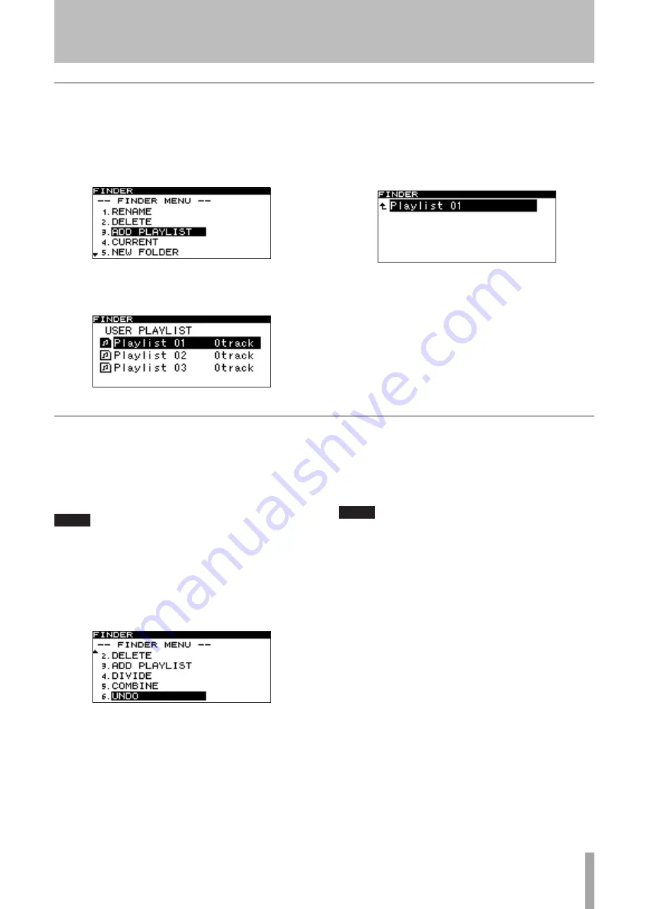 Tascam SS-R05 Owner'S Manual Download Page 49