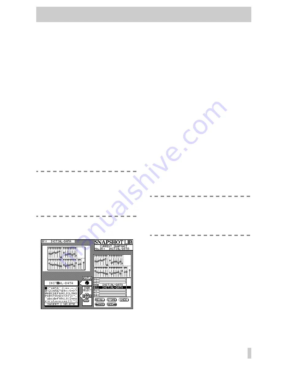 Tascam TM-D4000 Owner'S Manual Download Page 49