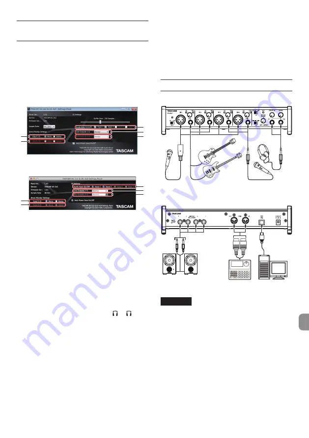 Tascam Trackpack US-4X4TP Скачать руководство пользователя страница 67