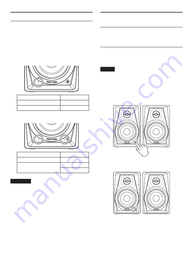 Tascam VL-S3BT Owner'S Manual Download Page 10