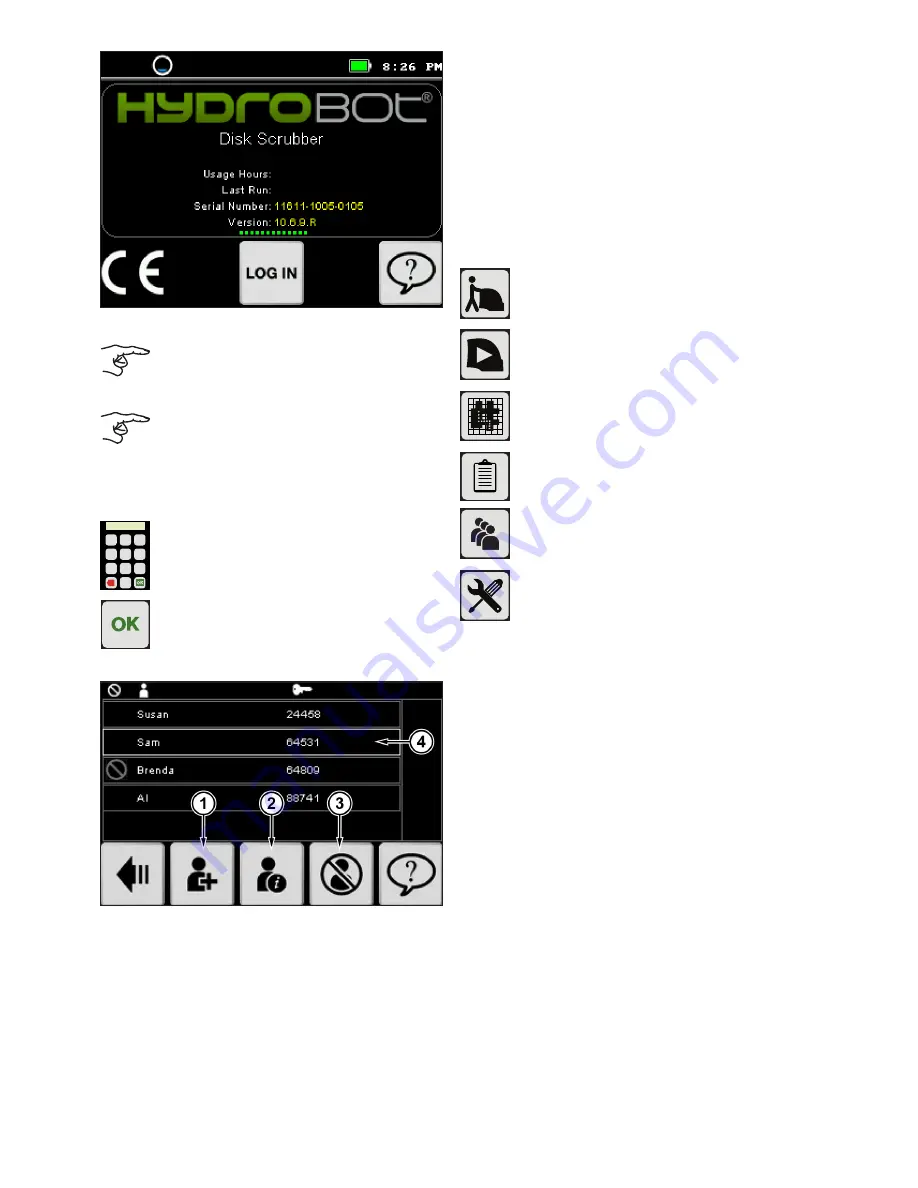 Taski swingobot 1650 CE User Manual Download Page 20