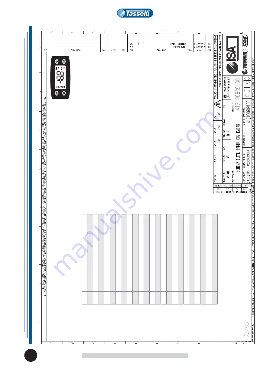 Tasselli PANDA H205 Use And Maintenance Manual Download Page 49