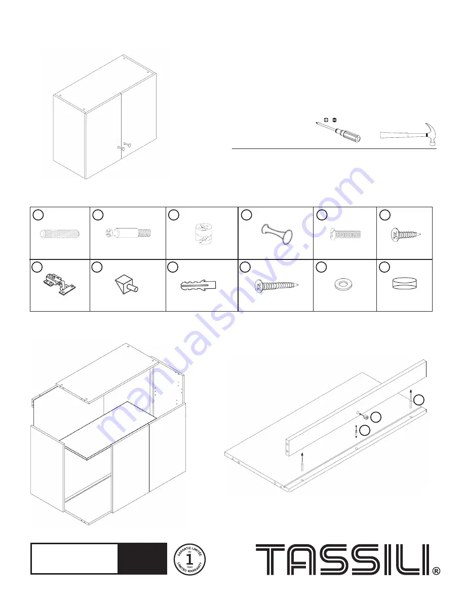 TASSILI 3041108 Assembly Instructions Download Page 1