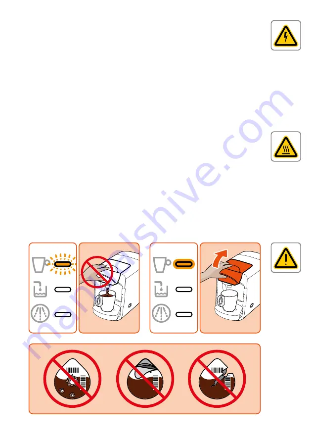 Tassimo Suny TAS 32 Series Instruction Manual Download Page 3