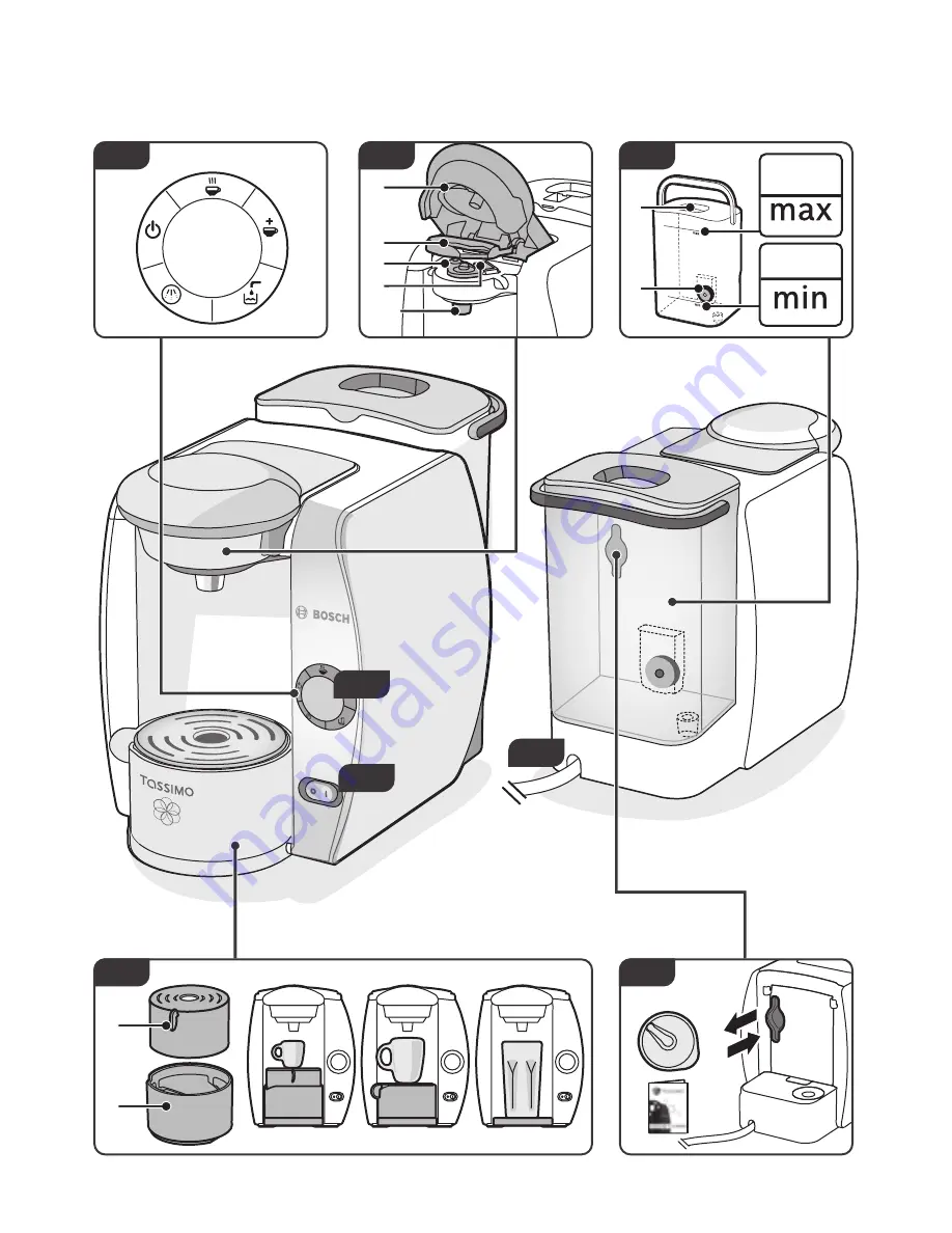 Tassimo TAS 40xxCH Series Instruction Manual Download Page 3