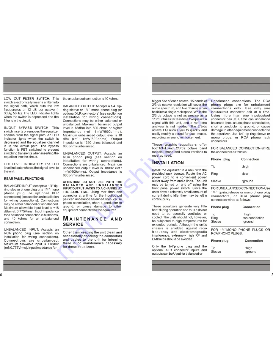 Tasso TE 231 Operating Instructions Download Page 4