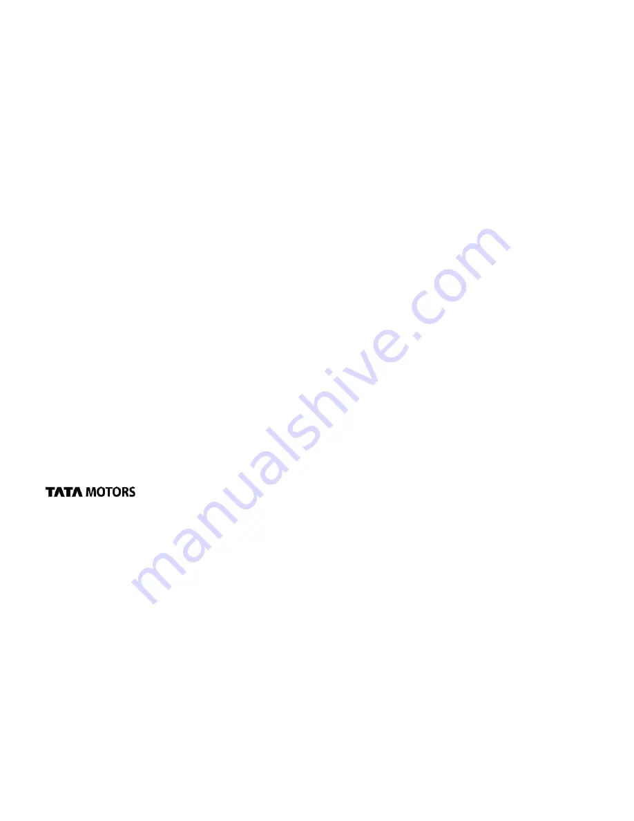 TATA Motors Harrier XE Owner'S Manual Download Page 3