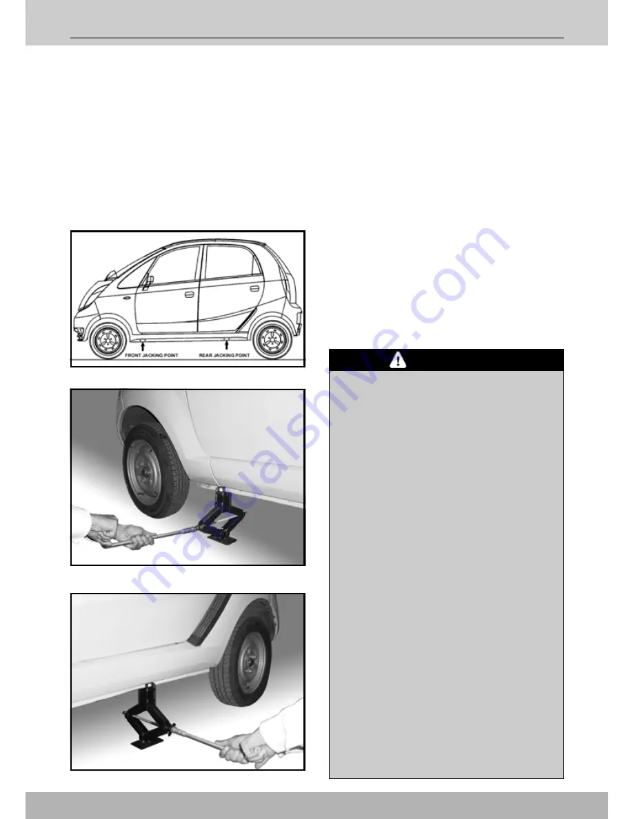 TATA Motors nano emax Owner'S Manual Download Page 70