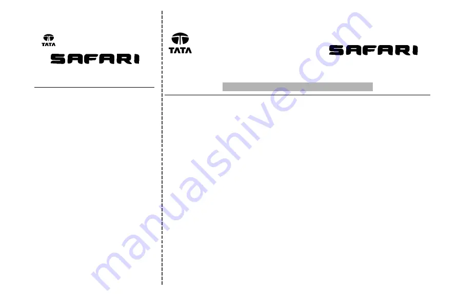 TATA Motors Safari 2021 Скачать руководство пользователя страница 303