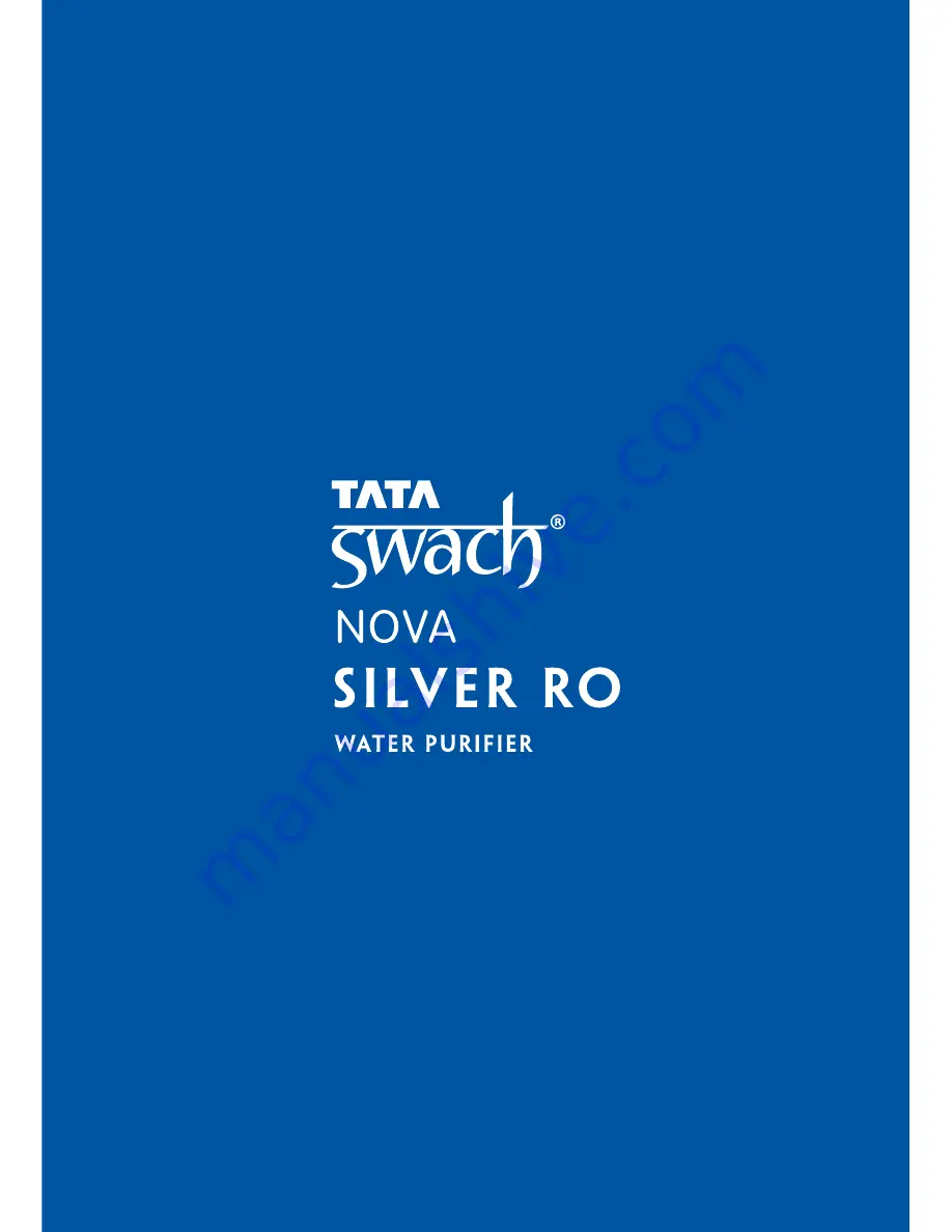 TATA Motors Swach Nova Silver Pro Скачать руководство пользователя страница 24