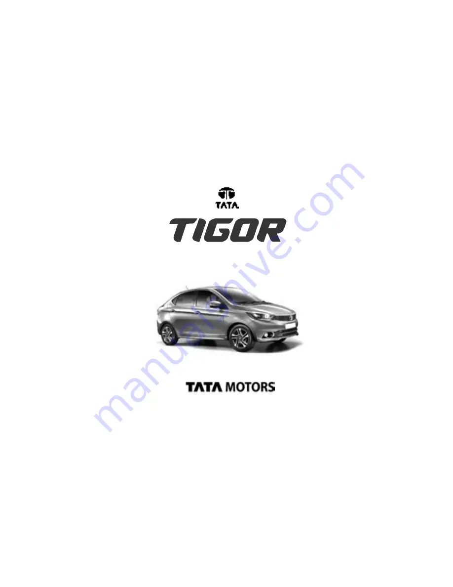 TATA Motors tigor Owner'S Manual Download Page 3