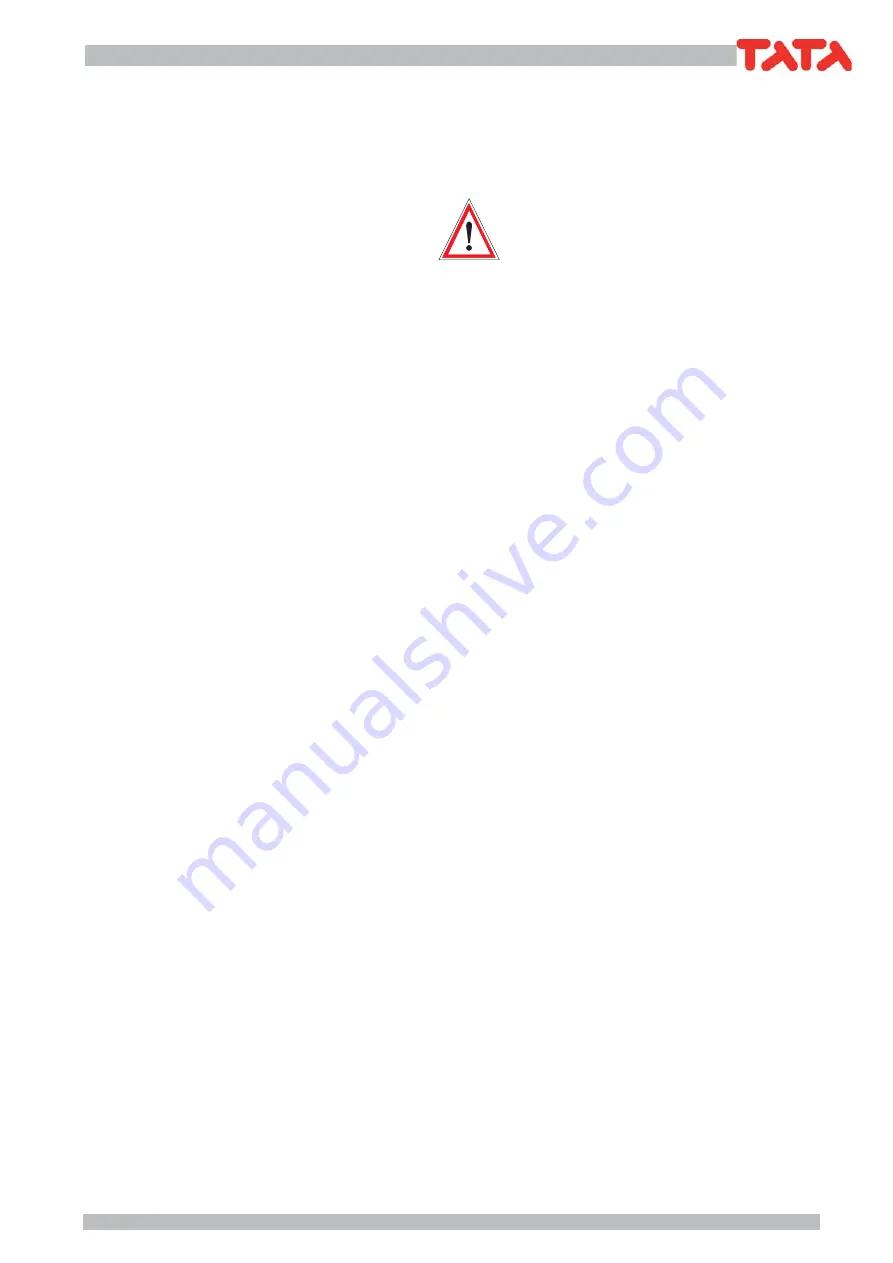 TATA Motors TSH/IK 18 Installation, Use And Manteinance Manual Download Page 13