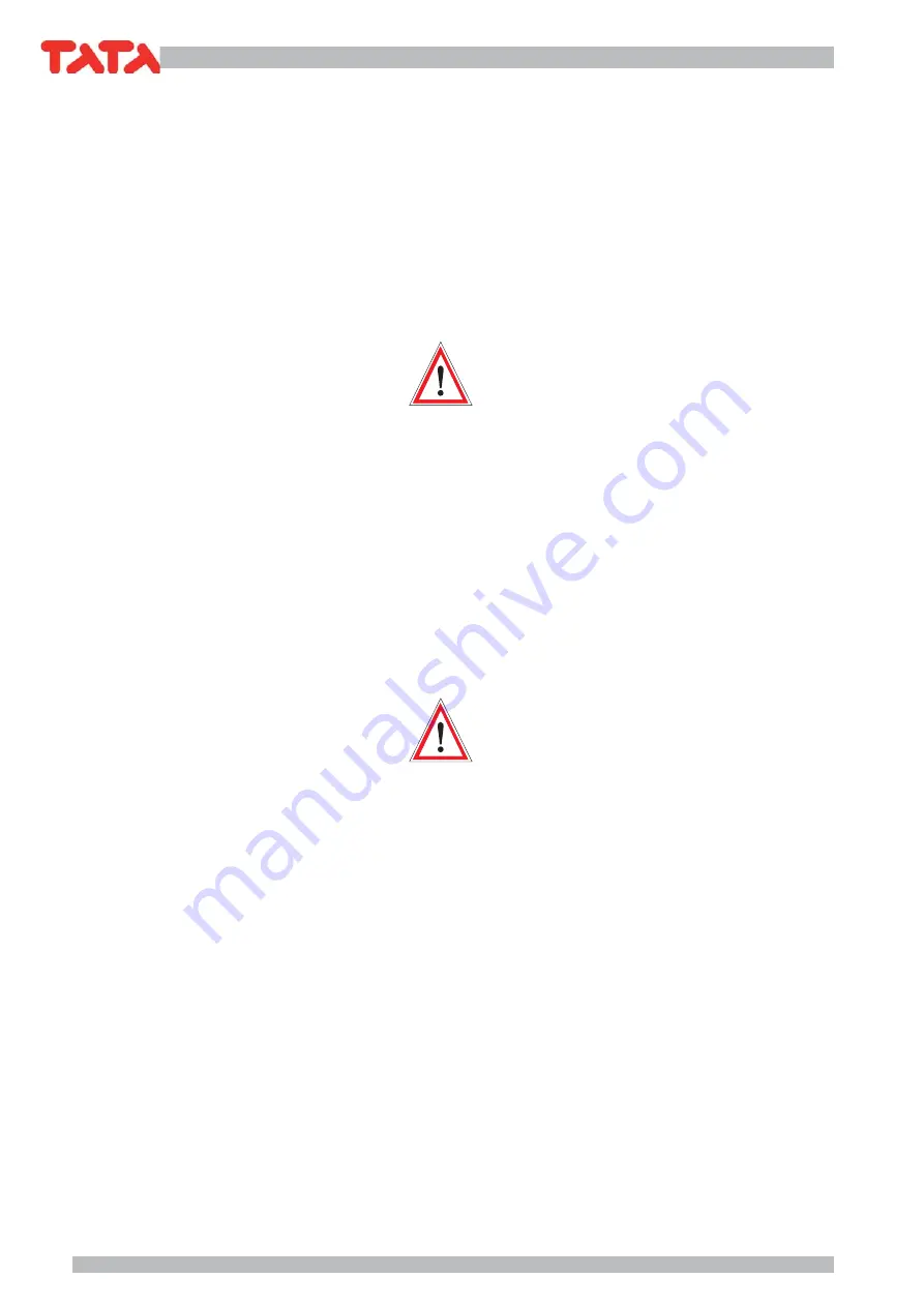 TATA Motors TSH/IK 18 Installation, Use And Manteinance Manual Download Page 22