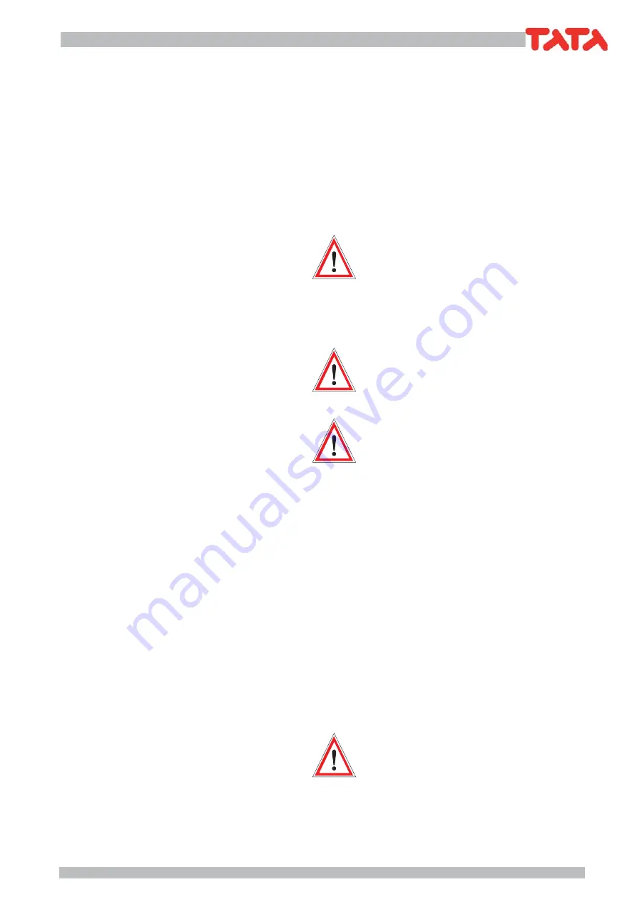 TATA Motors TSH/IK Series Installation, Use And Manteinance Manual Download Page 19