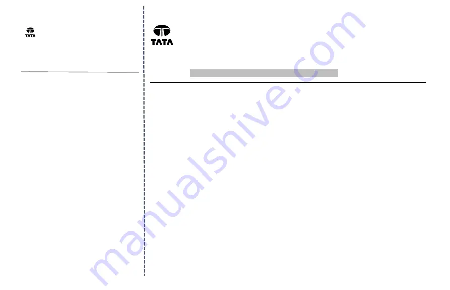 TATA Motors XPRES-T EV 2021 Owner'S Manual Download Page 157