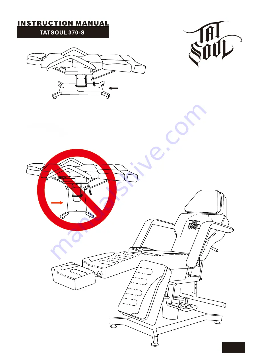 TATSOUL 370-S Instruction Manual Download Page 1