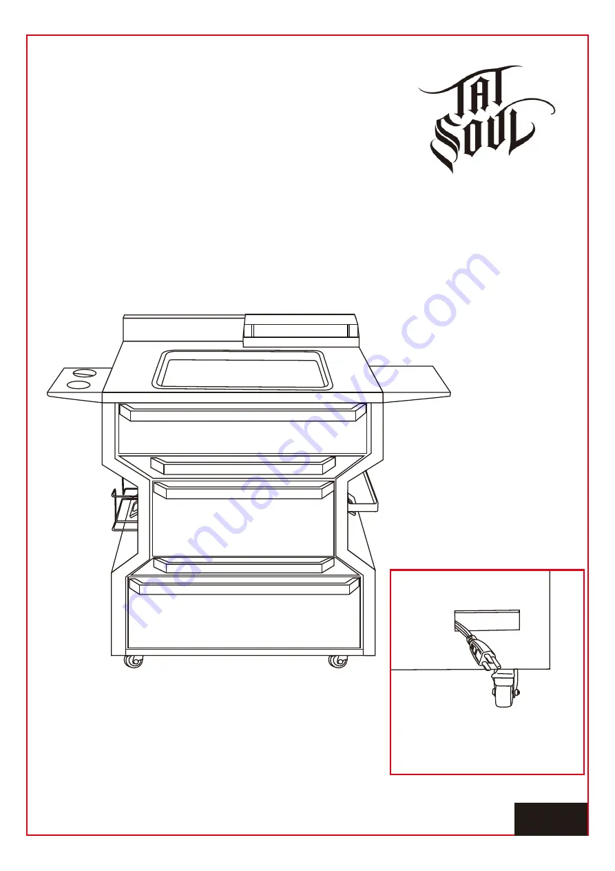 TATSOUL FORTE CART Assembly Instructions Manual Download Page 1